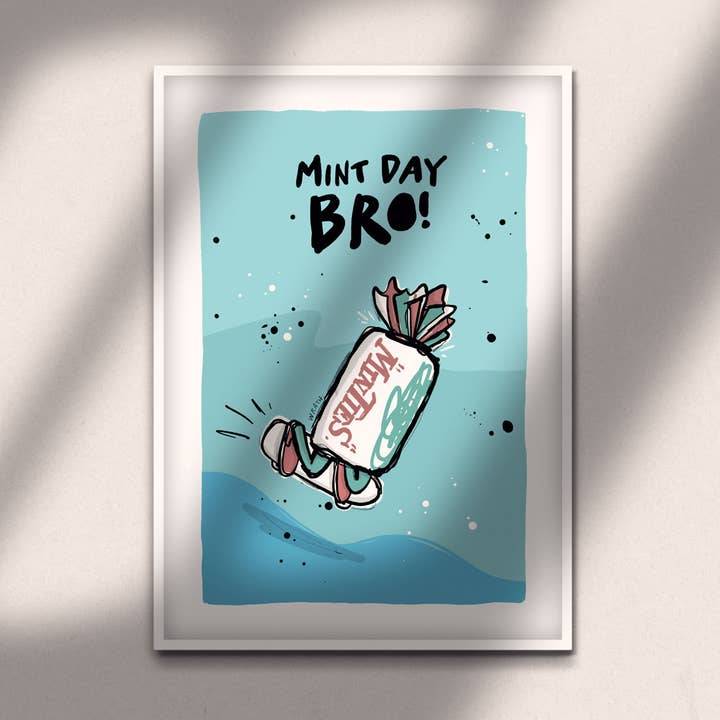 Mint Day Skate per la vendita all'ingrosso da parte di Allan Wrath