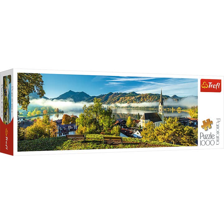 1000 Piece Panorama Trefl Jigsaw Puzzles,The Schliersee Lake for wholesale by TREFL by Bridge Toys
