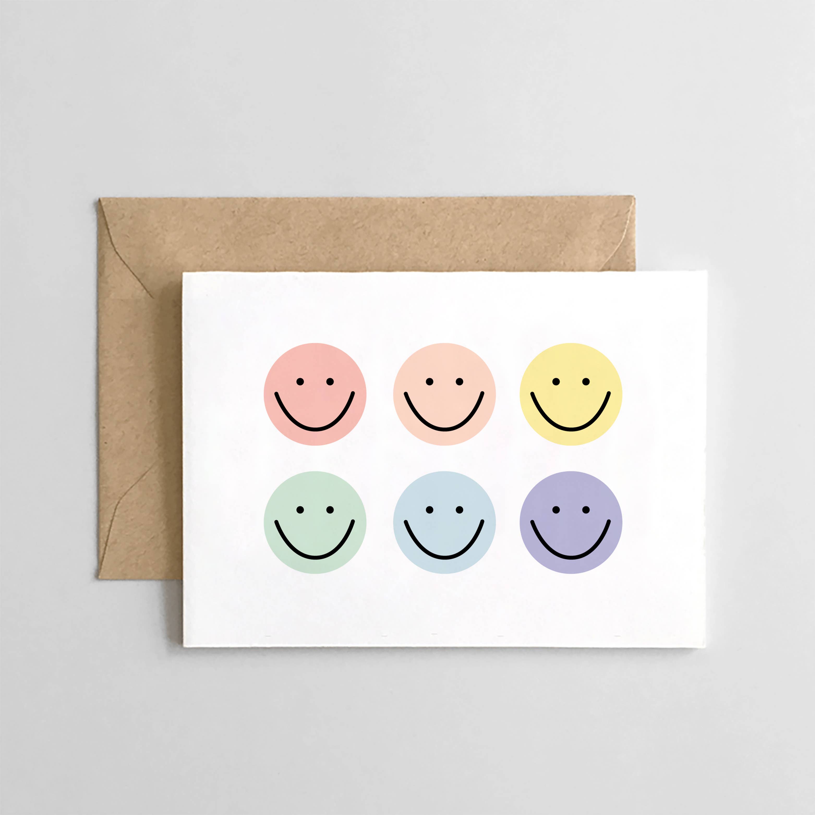 Spaghetti & Meatballs - Wholesale Stationery/Notecard Set - Happy Face Design - Mini Boxed Set of 6 Cards1