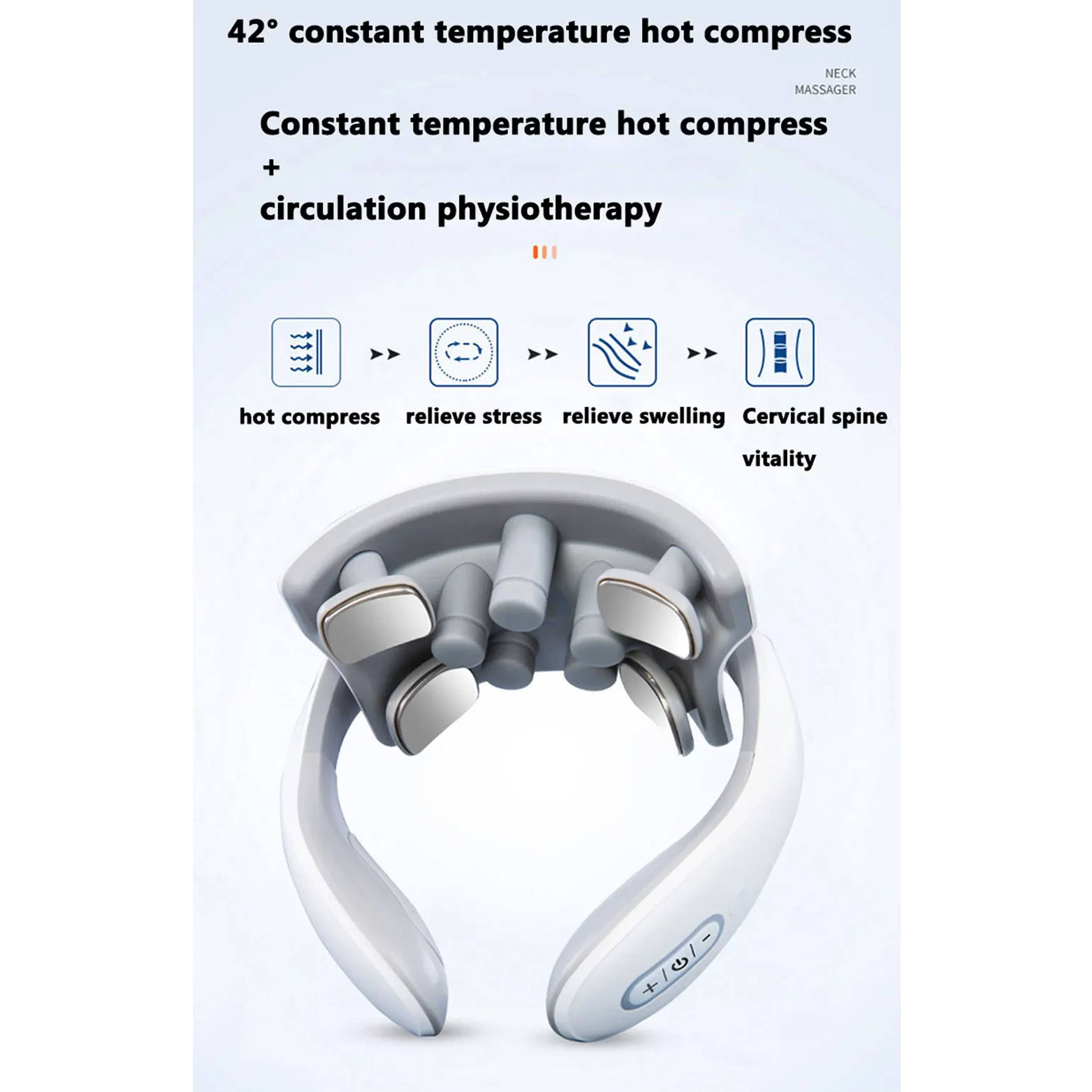 GulleeGadgets - Wholesale Body Massager - Rechargeable Neck Massager In Bulk1