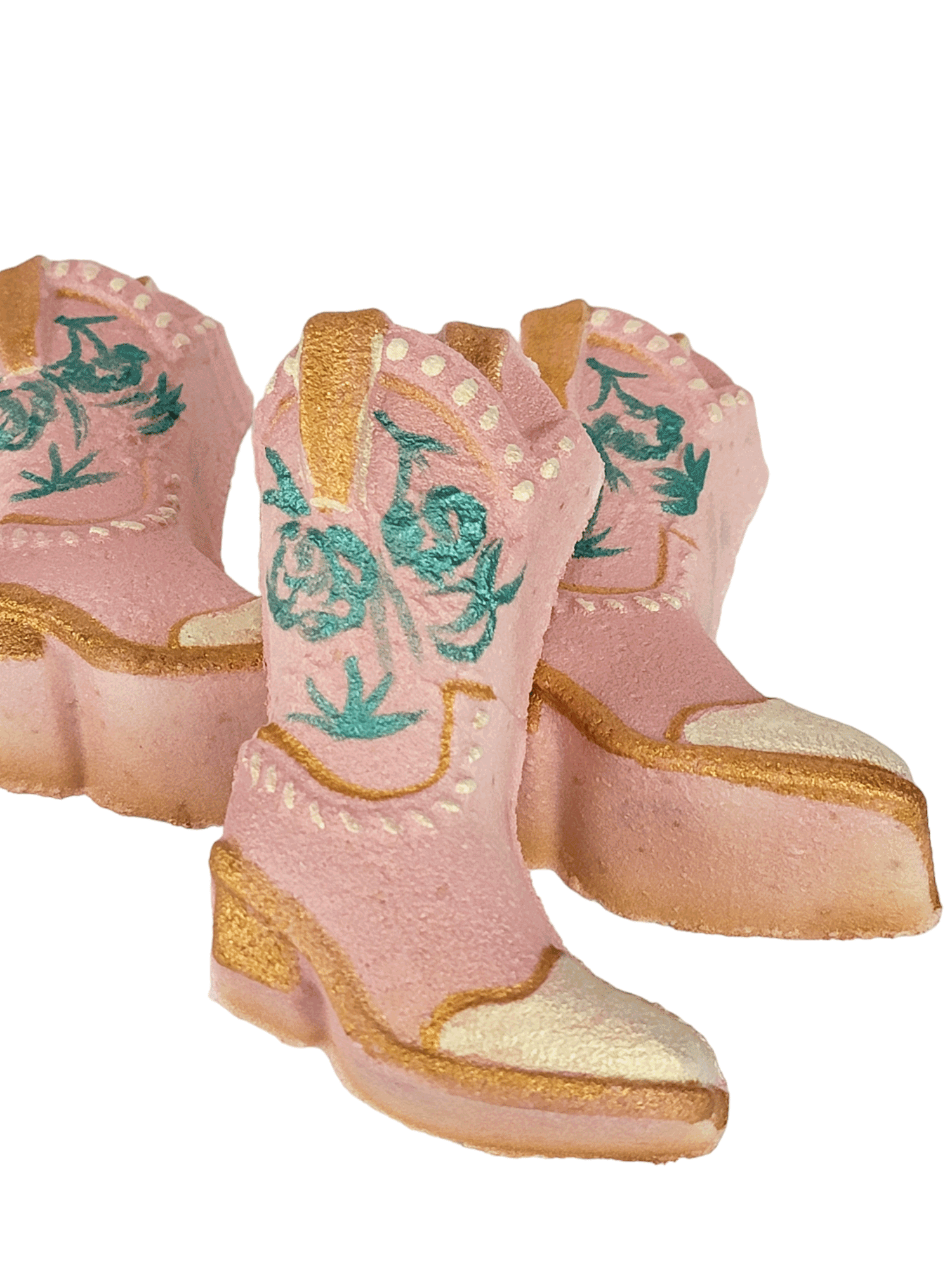 Indulgence Bath Bakery - Wholesale Bath Bomb/Fizz - Boot Scootin'  Female Cowgirl Boot Bath Bomb1