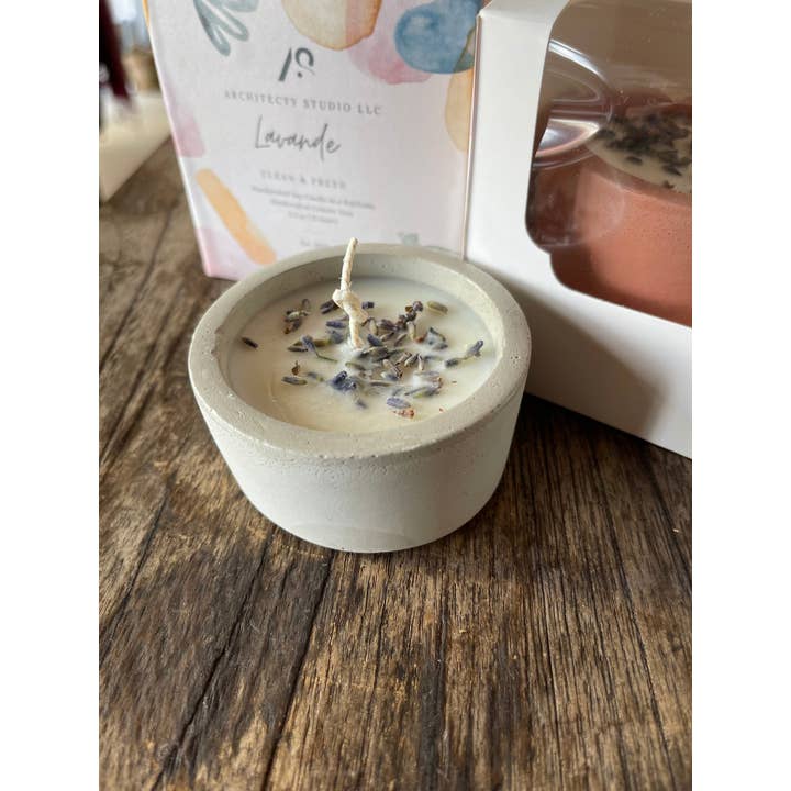 Architecty Studio Haiti – wholesale Burkljus – Lavendel ljus3