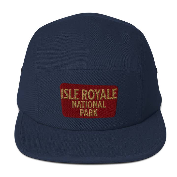 Casquette 5 panneaux du parc national de l'Isle Royale pour la vente par Park Service Apparel