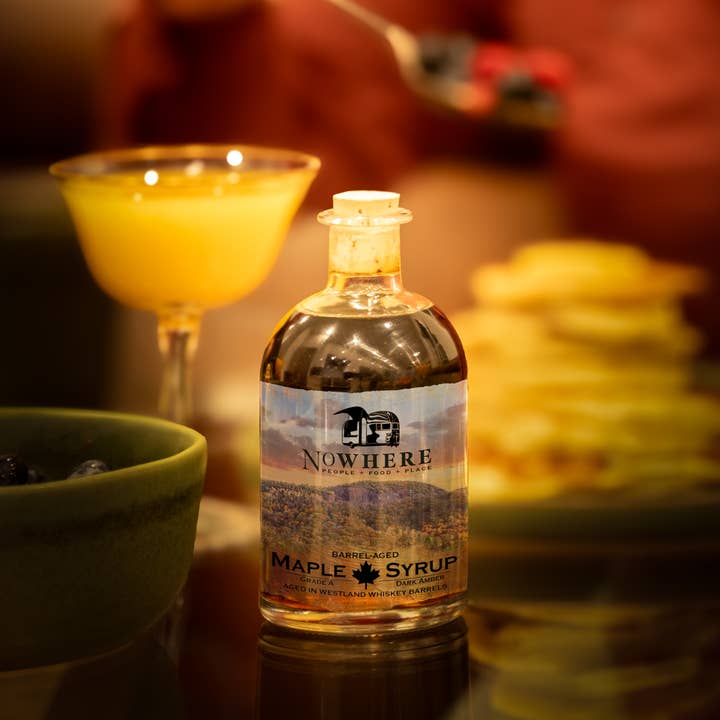 NoWhere - Wholesale Maple Syrup - Barrel Aged Maple Syrup