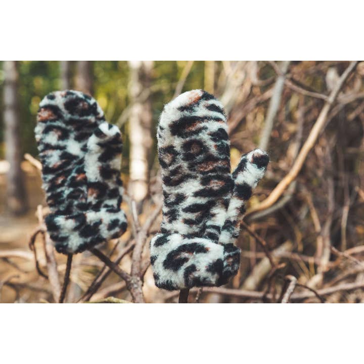 We Are Wovens - Wholesale Gloves - Women's - Wollen Wanten - Leopard2