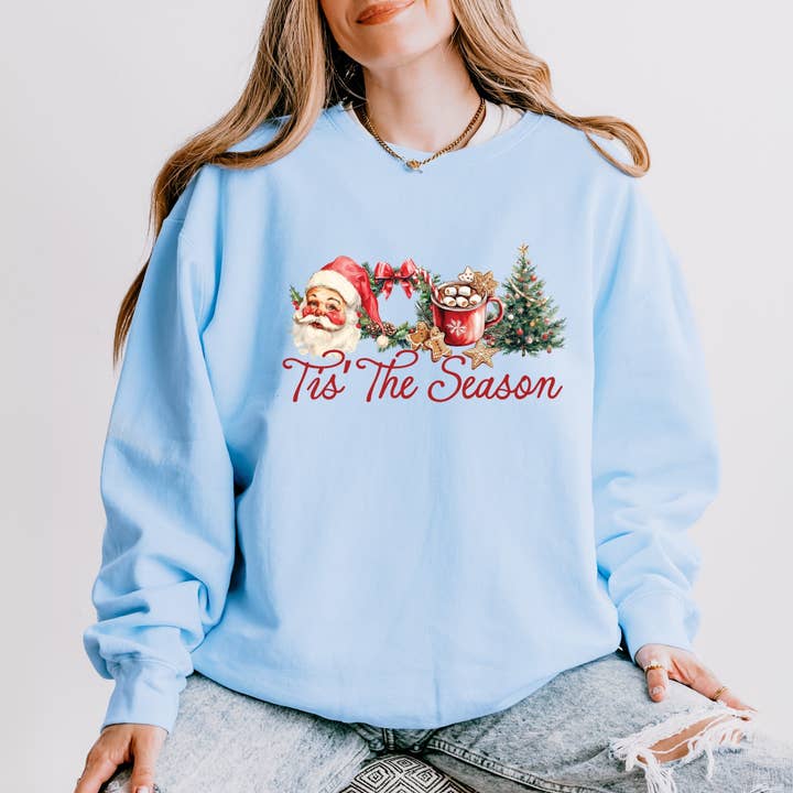 Tis' The Season Watercolor LGDSWT for wholesale by Olive And Ivory Wholesale