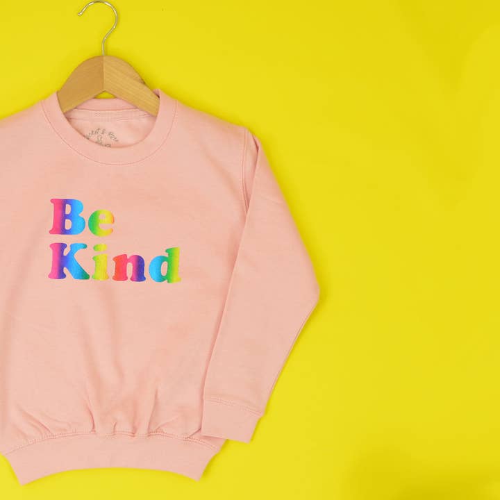 Moletom Be Kind KIDS por atacado de Rocket & Rose Ltd