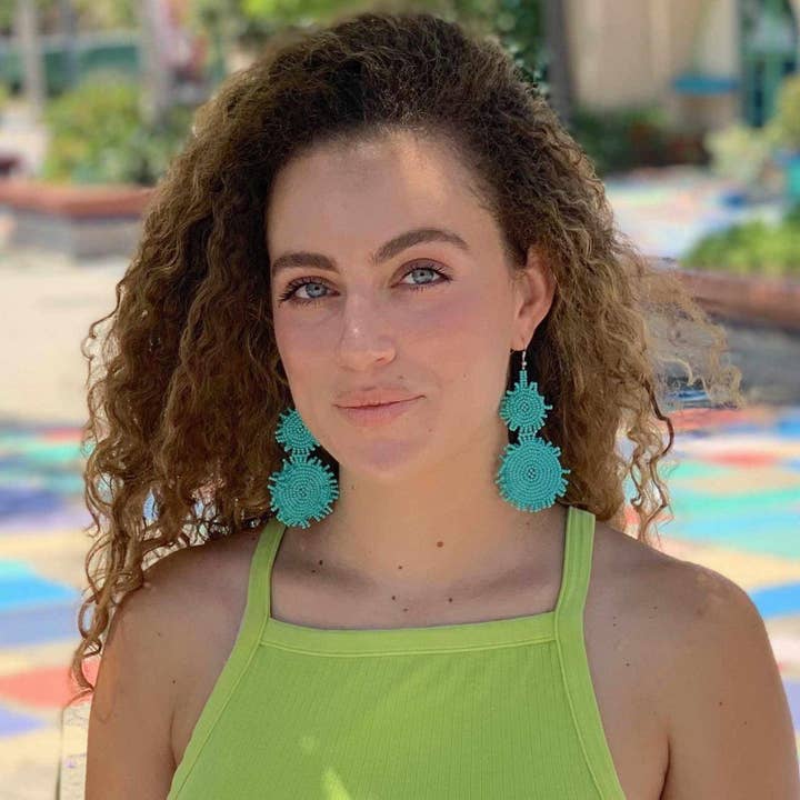 Heather Rocaille Oorbellen - Guatemala voor wholesale door Lumily