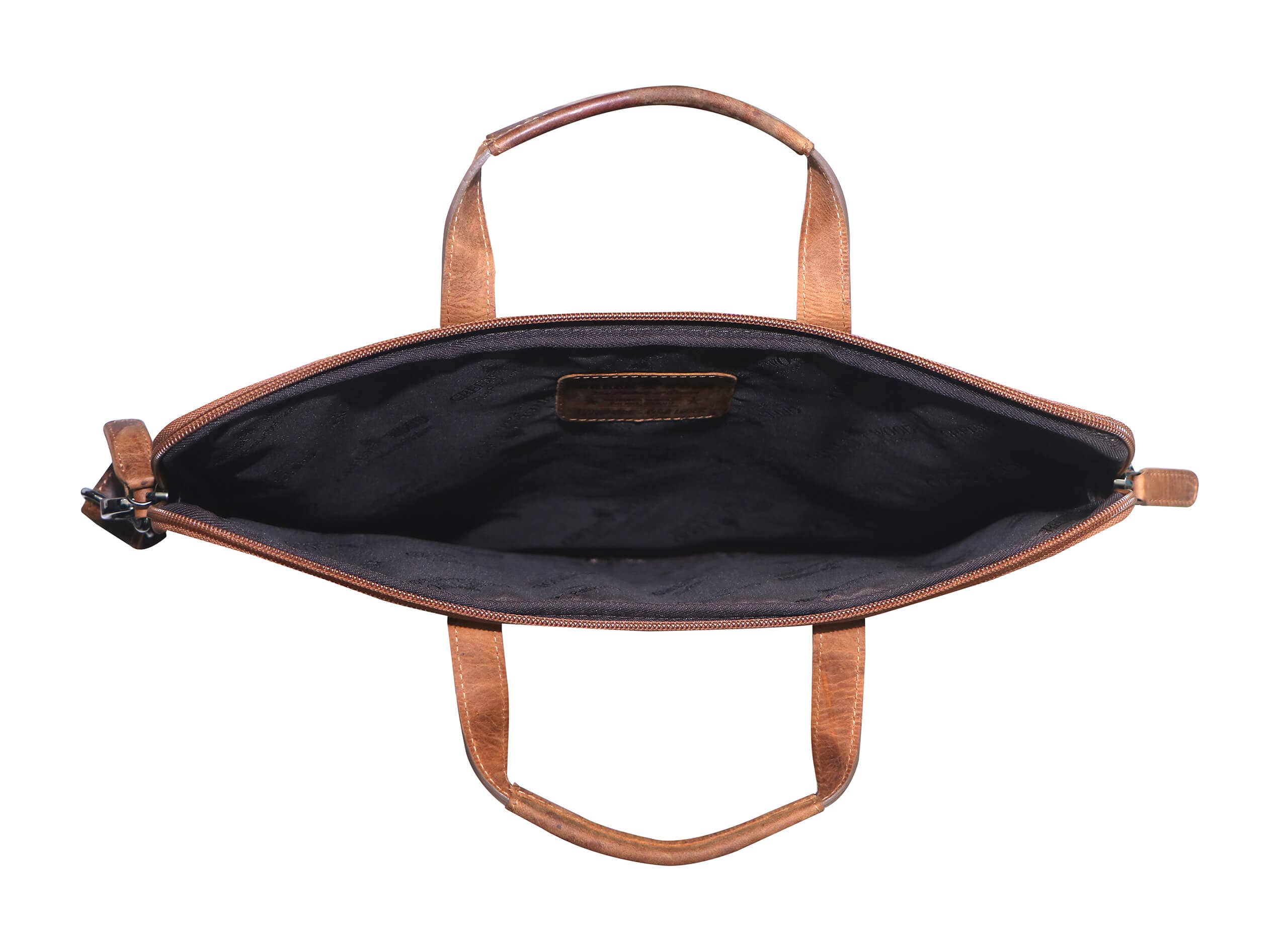 Greenwood – Mala para portátil - Unissexo por atacado – Greenwood Fred bolsa de couro para laptop de 17 polegadas com alça removível13