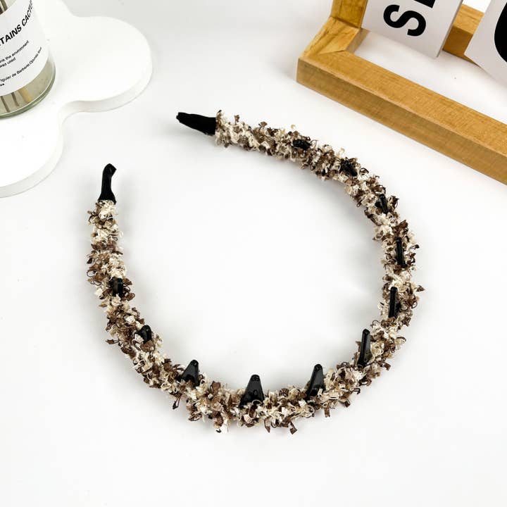 mildstyles - Wholesale Spa Headband - Wavy plush Vintage headband1