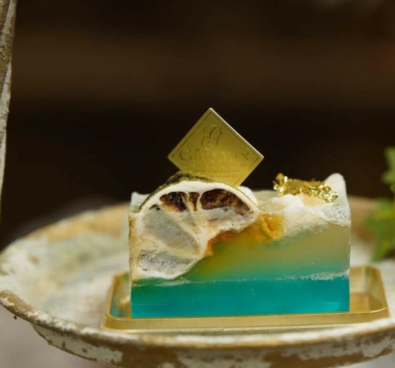 「FUNJI」In Japan – wholesale Bar Soap – Dessert Soap Airy Green – Handmade Japanese Soap1