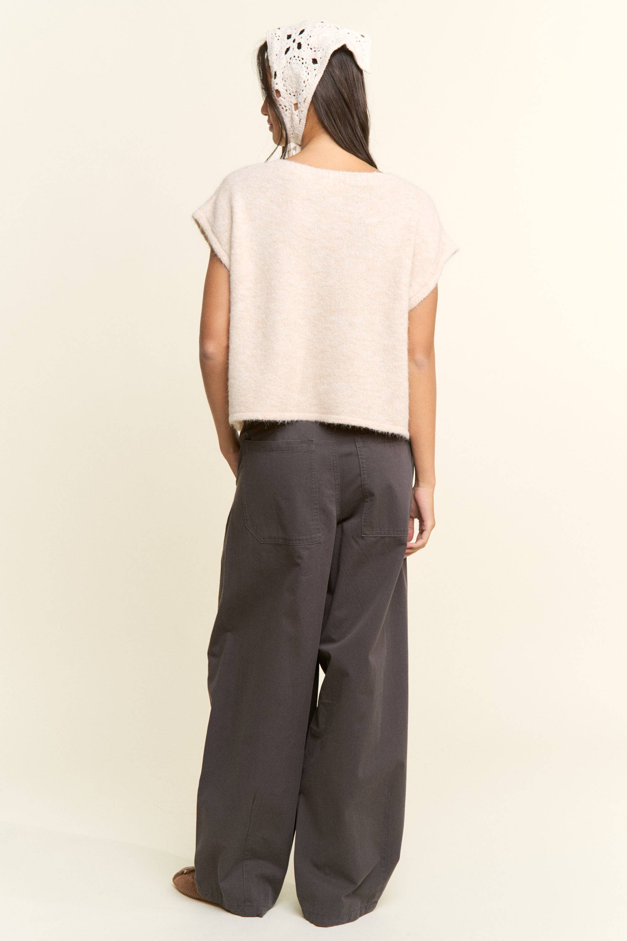 CANDESCENT - Wholesale Pants - Women's - High Rise Wide Leg Relaxed Pants13