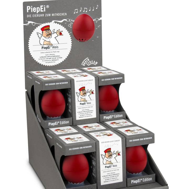 Display PiePei Alois/18 pezzi/timer intelligente per uova per la vendita all'ingrosso da parte di Brainstream