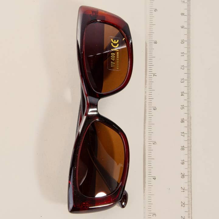 ASSORTED Thick Round Square Rectangle Sunglasses Set for wholesale on Faire3