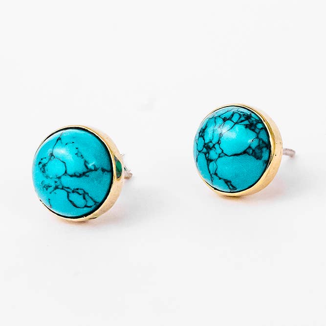 Borchie turchesi per la vendita all'ingrosso da parte di Saraswati Designs