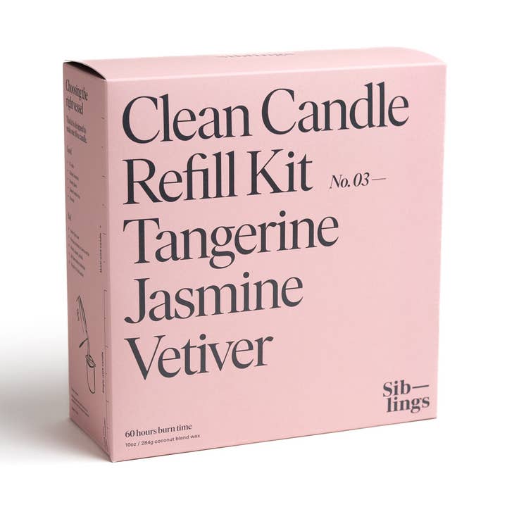 No 03 — Tangerine, Jasmine, Vetiver, 10 oz for wholesale by Siblings