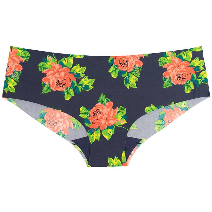 Pop of Color Floral No Laser Cut Show Hipster for engroshandel hos Teri Lingerie's Love Libby Panties