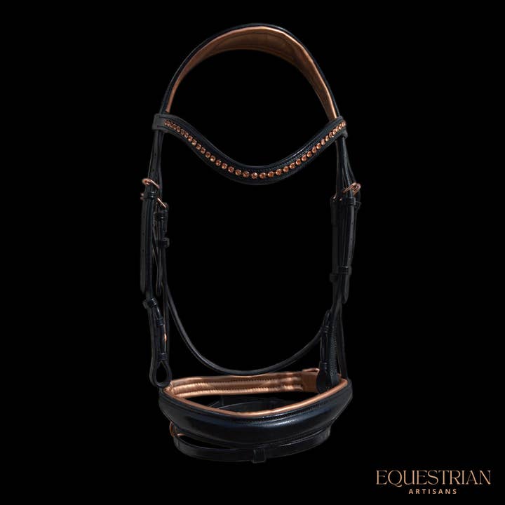 Rose Gold Radiance Bridle for wholesale on Faire1