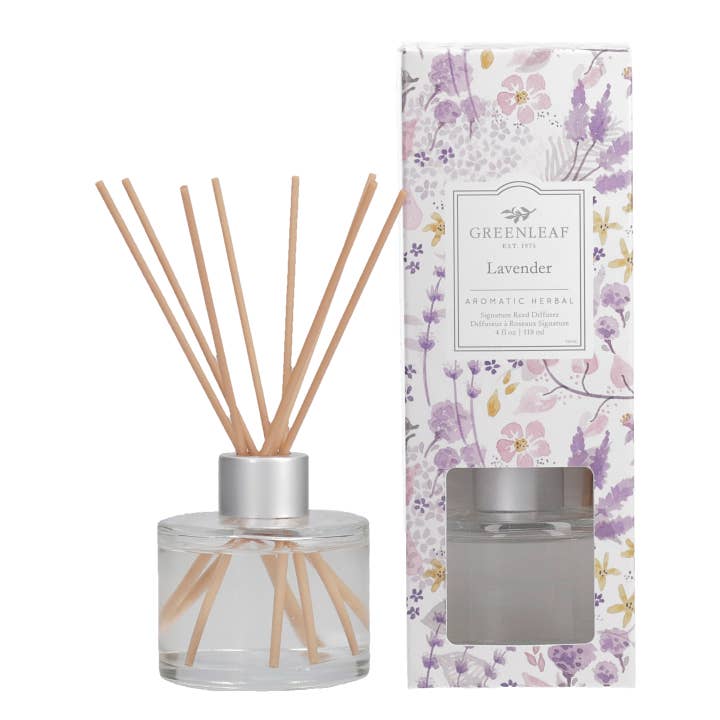 Lavender Reed Diffuser 4 Pack for wholesale by Greenleaf Gifts