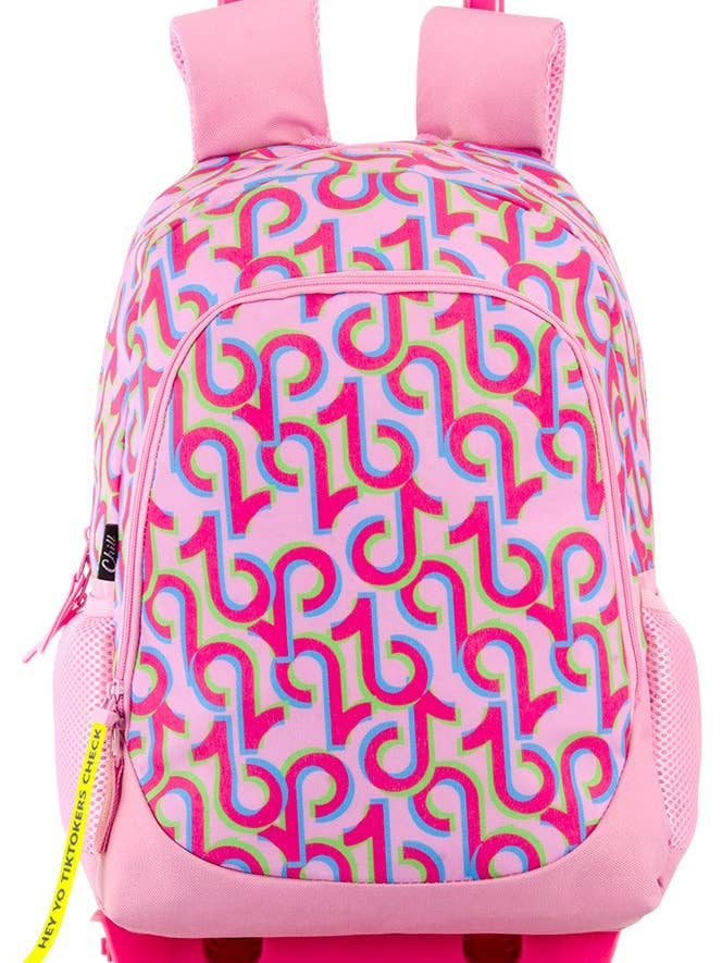 Mochila TikTok Duets com Trolley Perona 58330 por atacado de PERONA BAGS