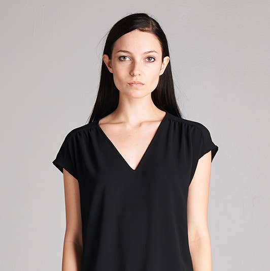 Caramela - Wholesale Blouse - Women's - CT1936-SK Women's Polyester Shirt