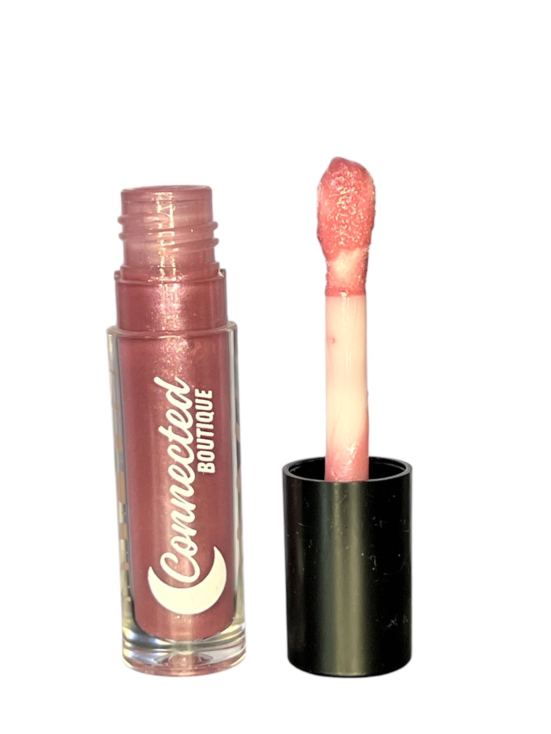 Connected Boutique - Venta al por mayor Brillos de labios - Brillo de labios rosa cromado «Pink Spell»1