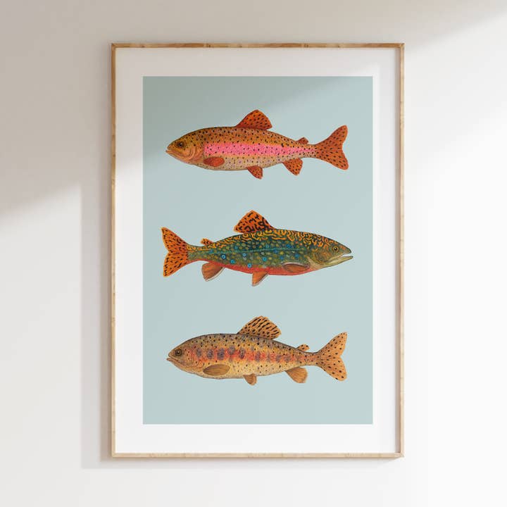 Fine art print FISH FRIDAY for wholesale by Studio Binck