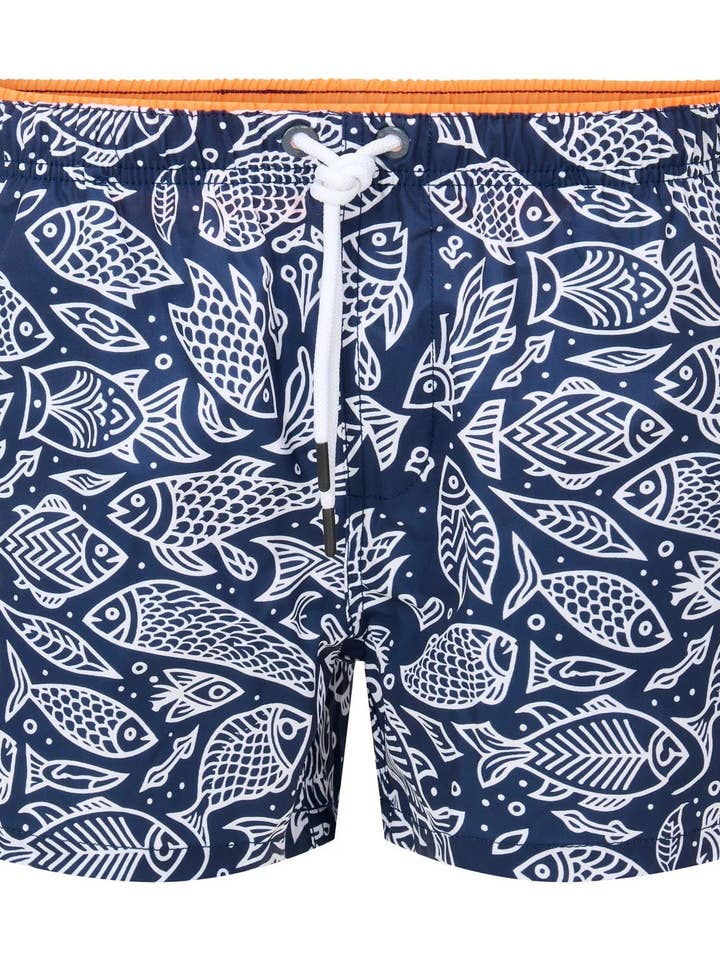 Blem Beach Accessories AU - Wholesale Swim shorts – Men′s - Barbados Navy Swim Shorts