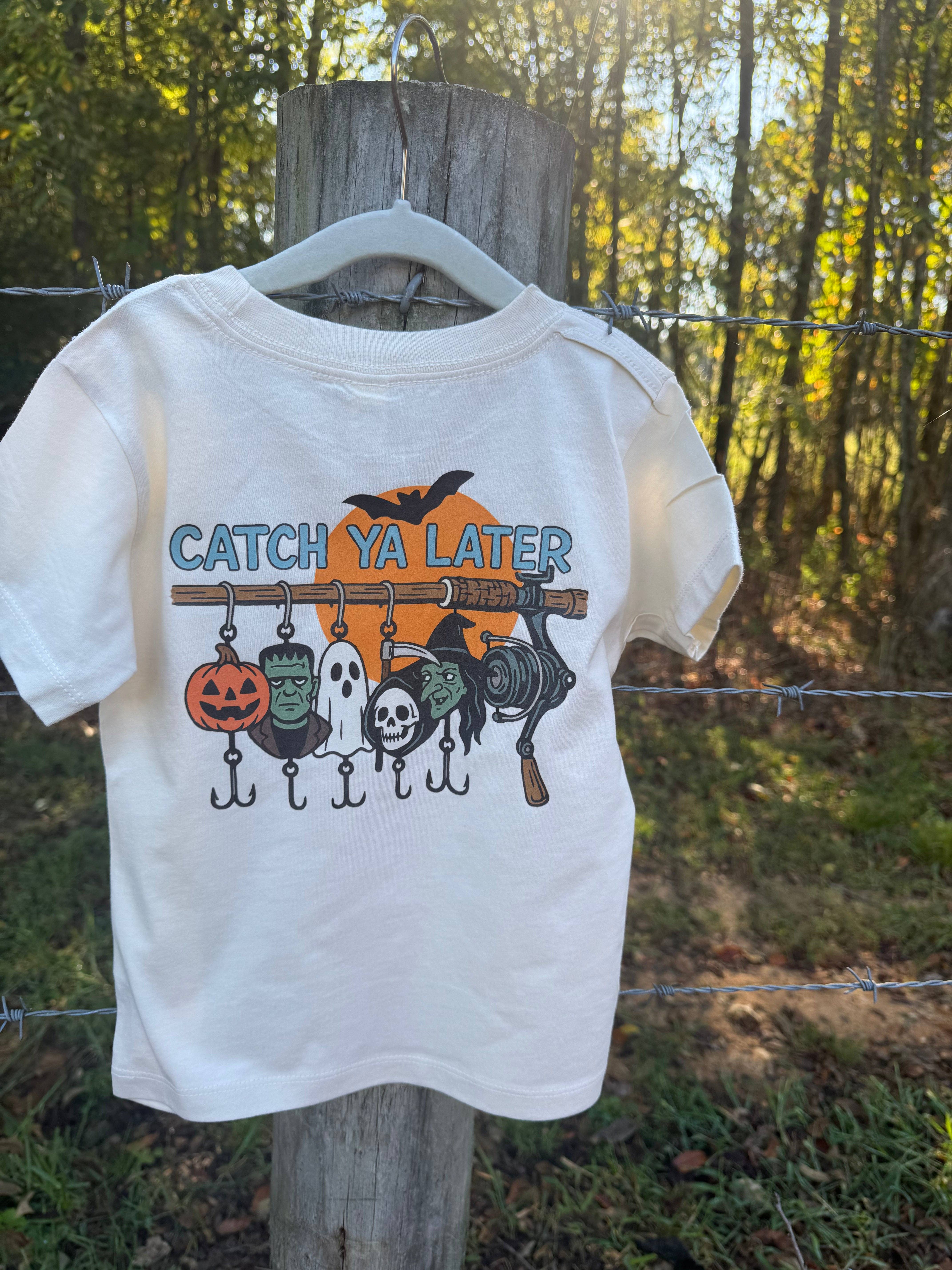 Endless Hunt - Wholesale Screen Printed T-Shirt - Kids - Catch Ya Later Tee