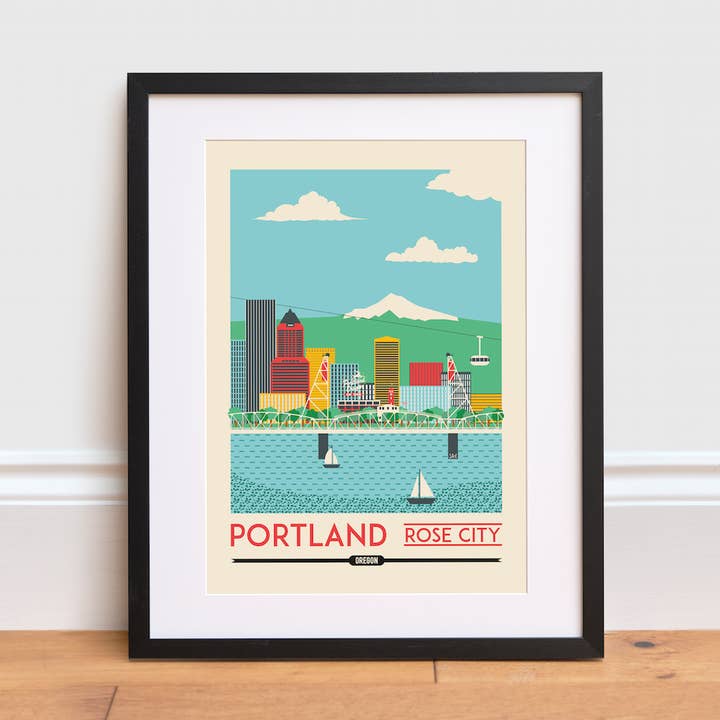 Portland Drucken für den Großhandel von The Creative Toucan ltd