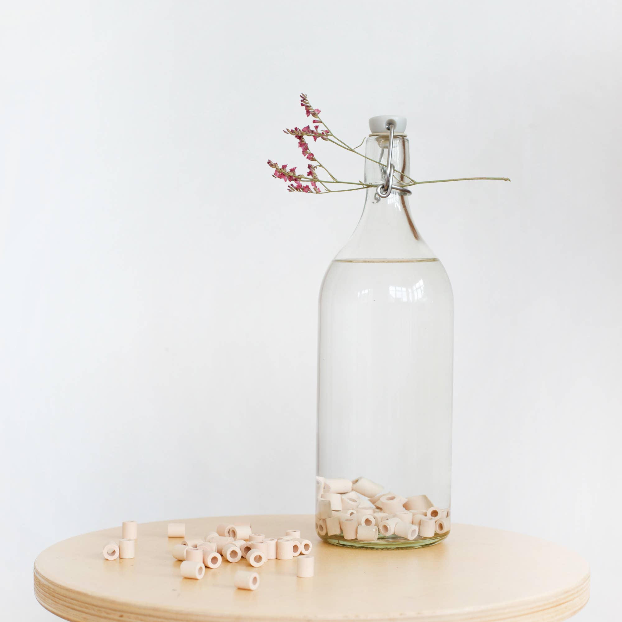 CHAMARREL – Engroshandel Perler – Pink keramikperler | Æske med 15 stk.2