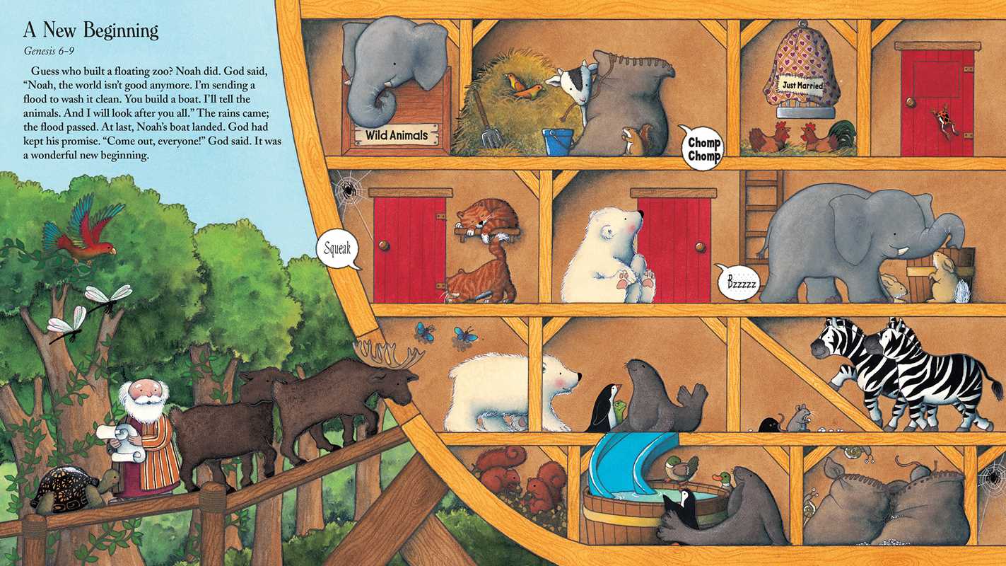 Simon & Schuster - Wholesale Baby & Toddler Book (0-2) - Lift the Flap Bible by5