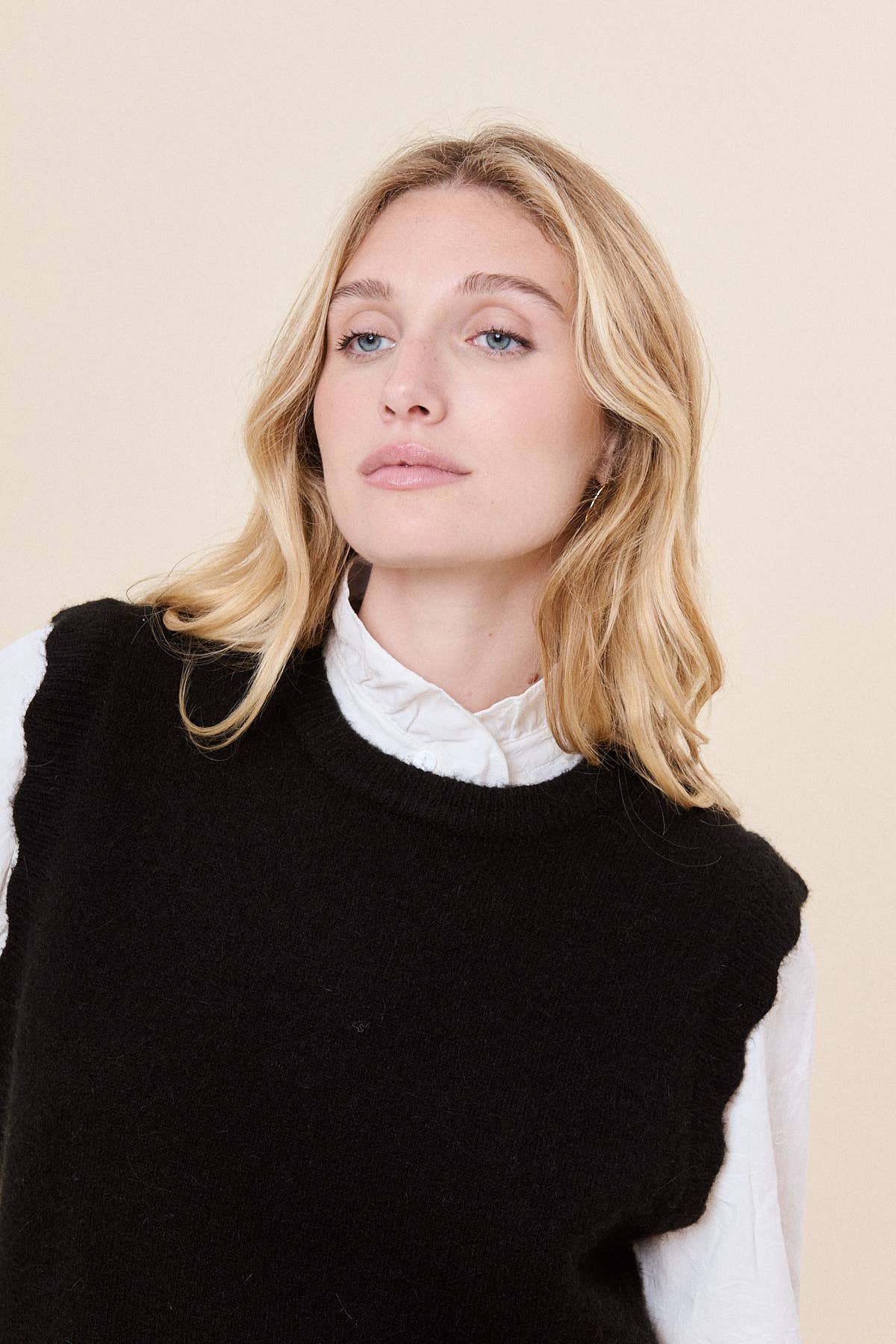 Nathael Paris – Engroshandel Pullover - Dame – Ærmeløs trøje i alpaka og uld6