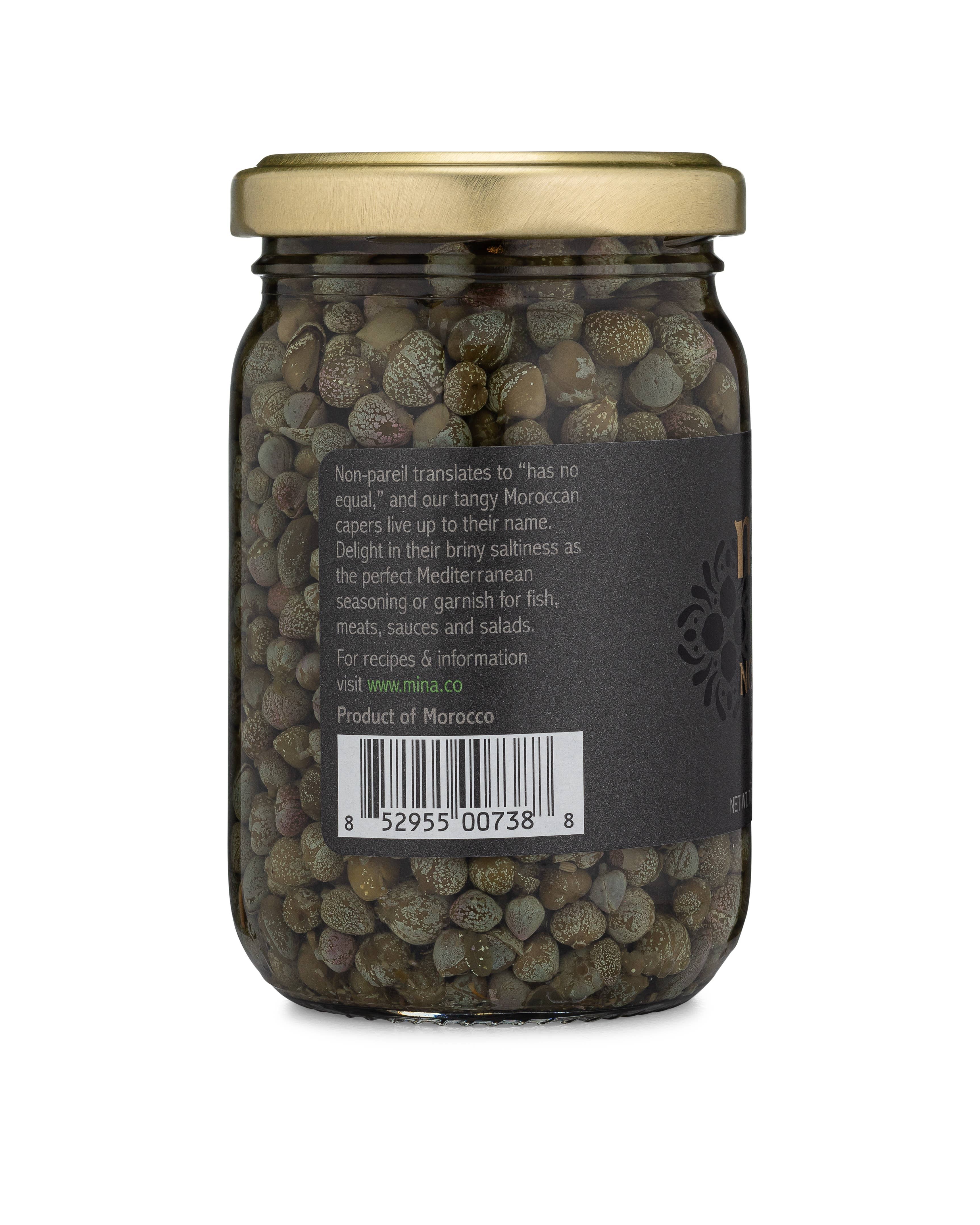 Mina - Wholesale Pickled Vegetables - 7 oz Non Pareil Capers2