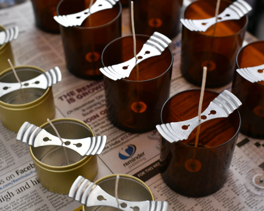 Brick Oven SoapWorks - Wholesale Jar/Filled Candle - Luxury Candles for Men, Man Candles, Masculine Candles 10oz6