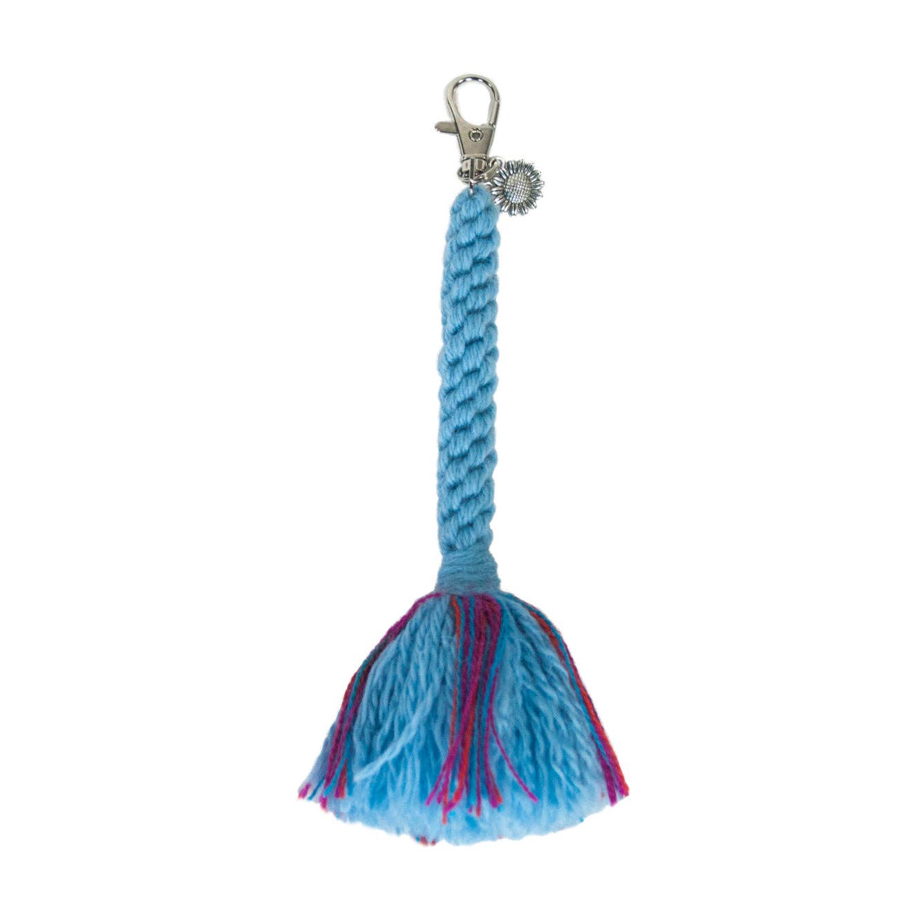 Lanart Alpaca - Wholesale Keychain - Women's - Macramé Tassel Macrame Alpaca Keychain - Artisan Hand-Felted Alpaca Charm1