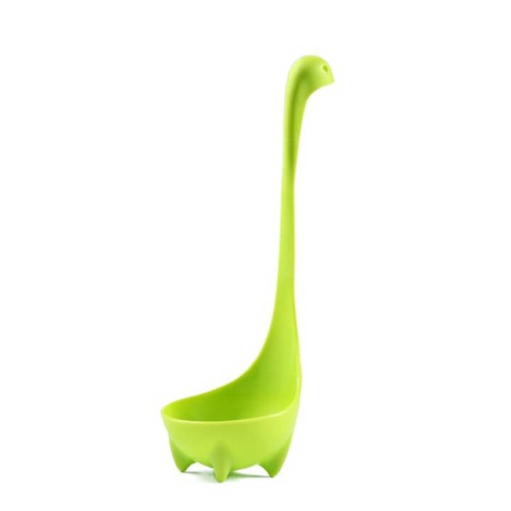 Homerely – wholesale Kitchen spoon – Creative Dinosaur Shape Silicone Long Handle Soup Spoon