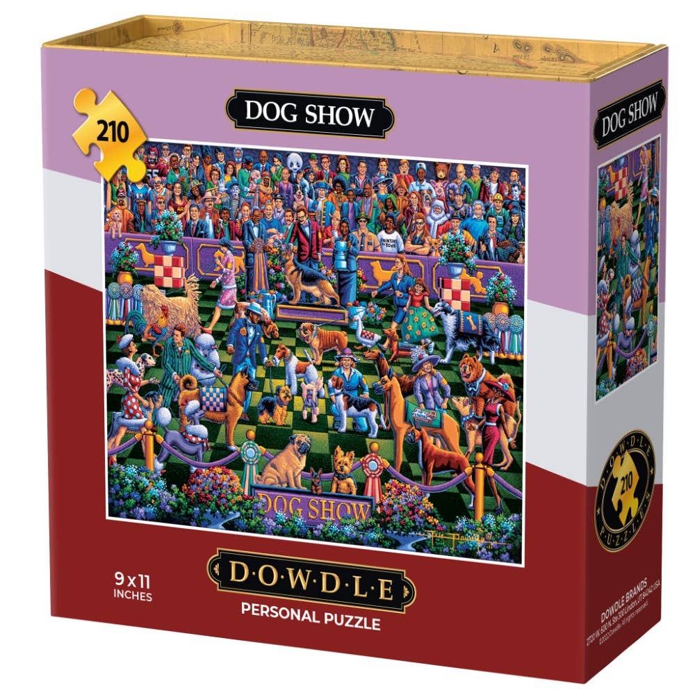 Boardwalk Puzzle Company - Wholesale Puzzle - Adult - Dog Show - Personal Puzzle - 210 Piece3