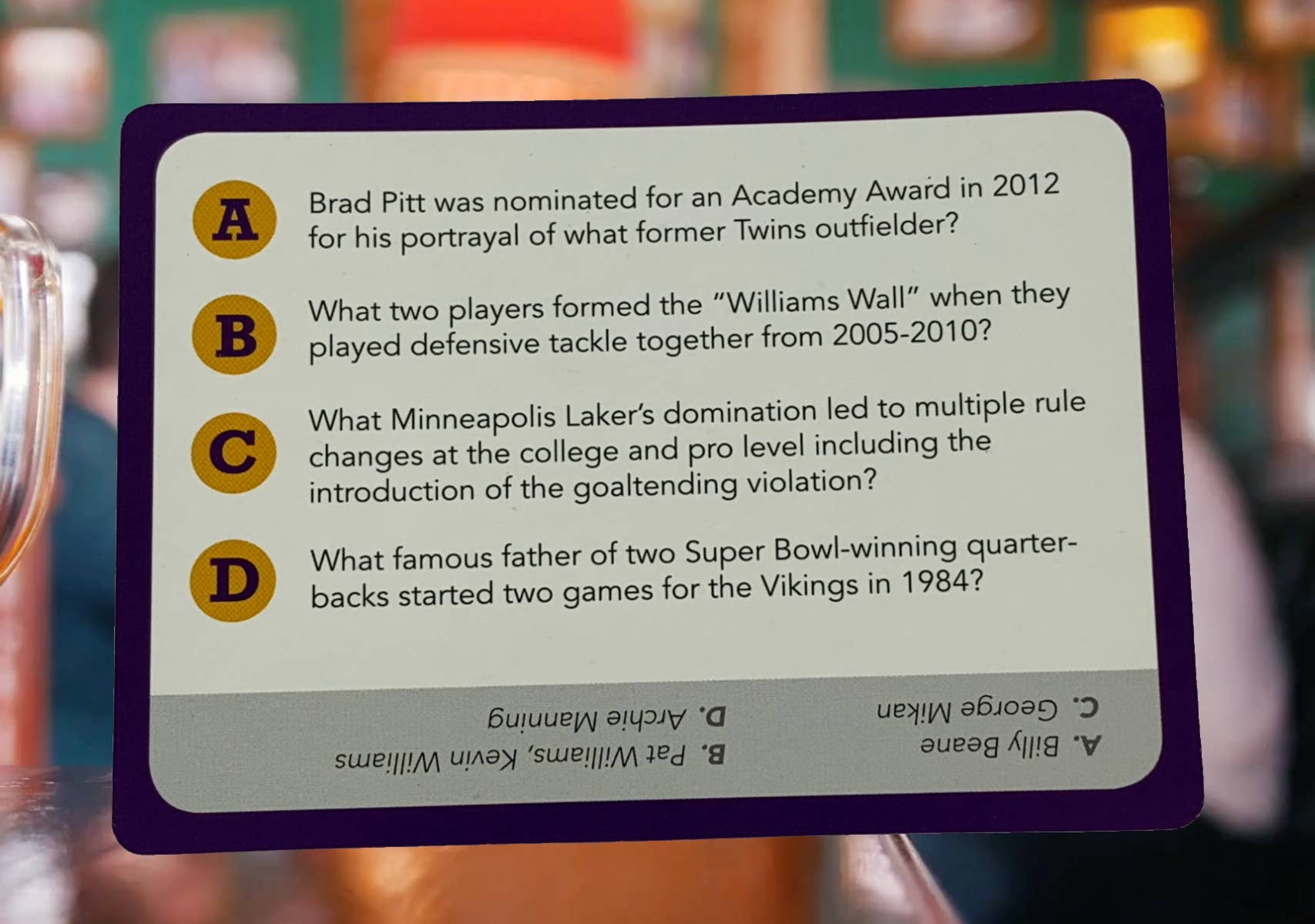 You Gotta Know Games - Wholesale Card Game - You Gotta Know Minnesota - Sports Trivia Game (6)5