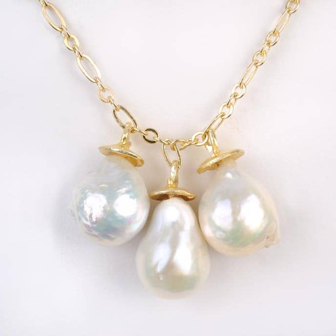 Ariel parelketting voor wholesale door Sissy Yates Designs