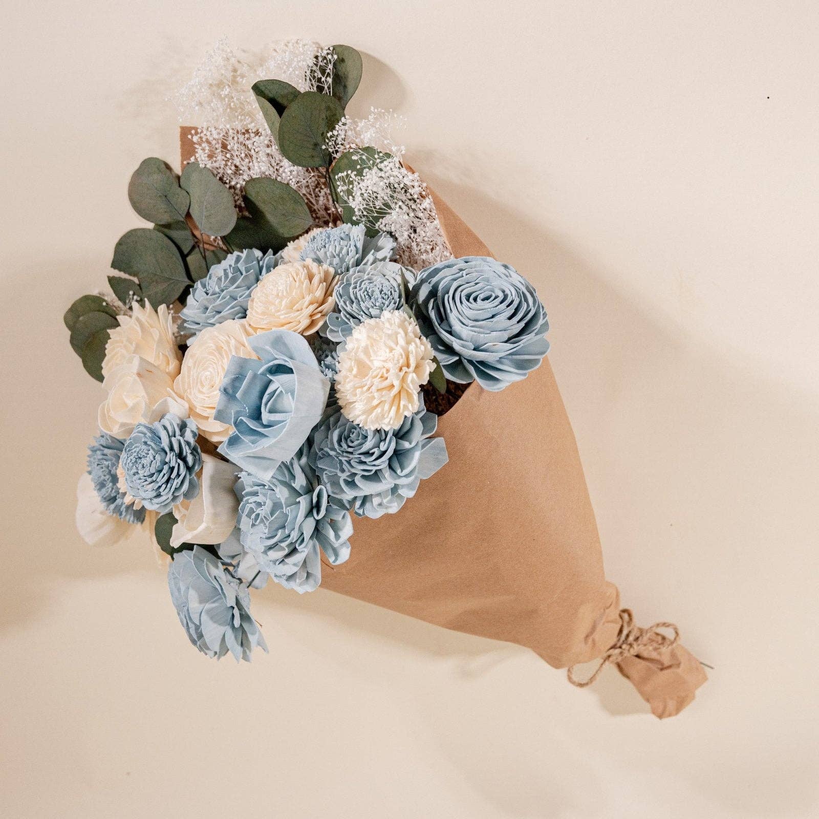 Sola Wood Flowers - Wholesale Artificial Flowers - Serene Loose Flower Finished Bouquet3