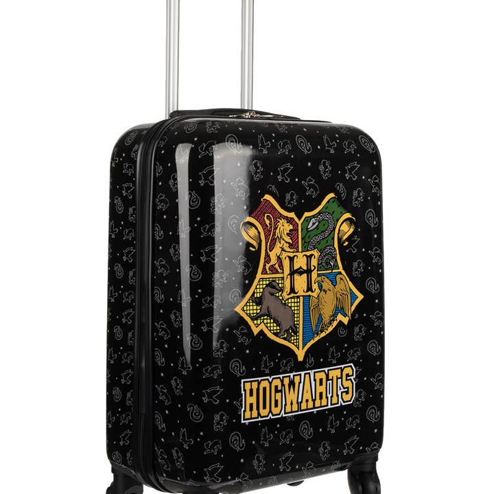 Bioworld Merchandising - Wholesale Luggage - 20 Harry Potter ABS Carry-on Luggage with PC Film, Black Crest OSFA2