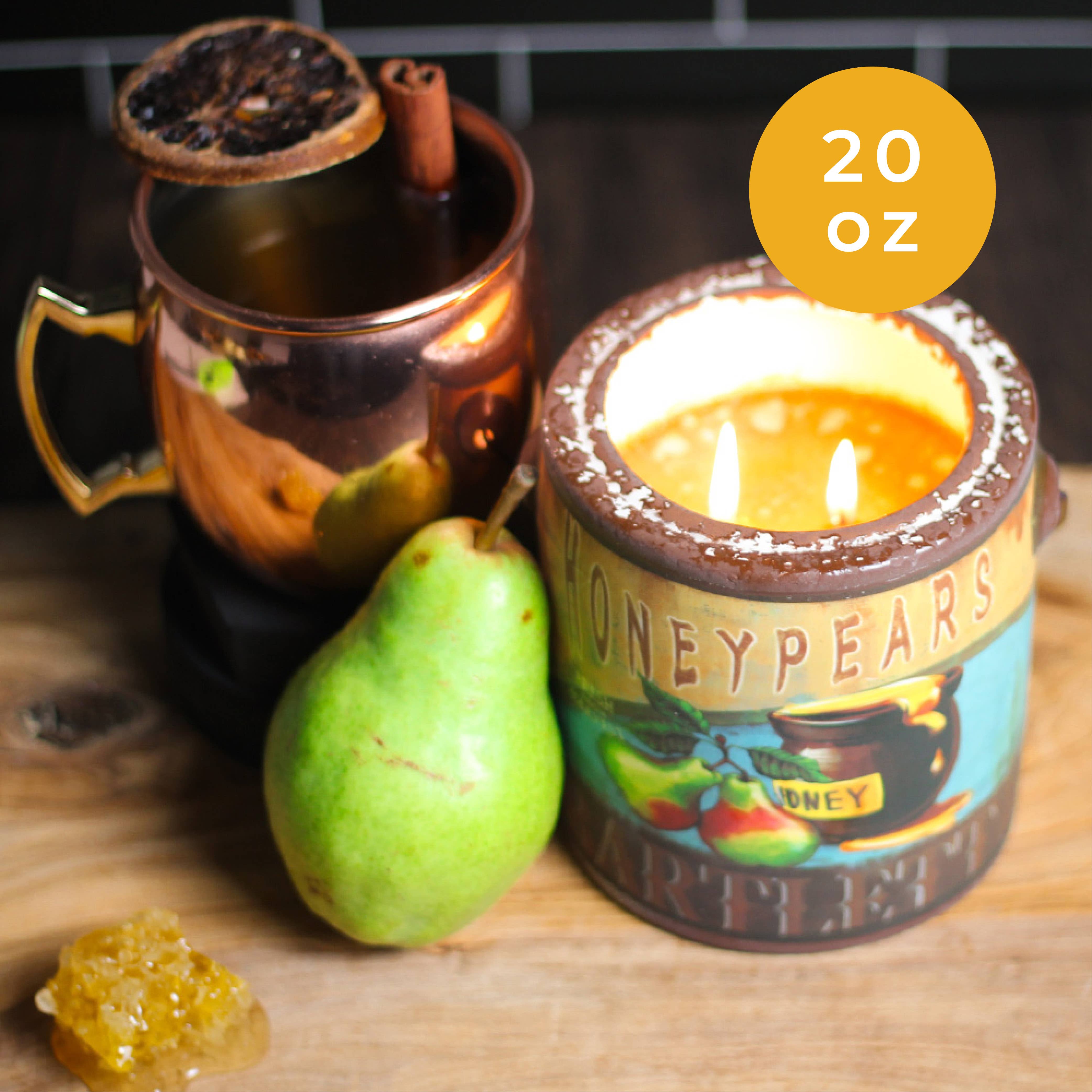 A Cheerful Giver - Wholesale Jar/Filled Candle - Farm Fresh Candle (20oz.) – Honey Pear Cider1