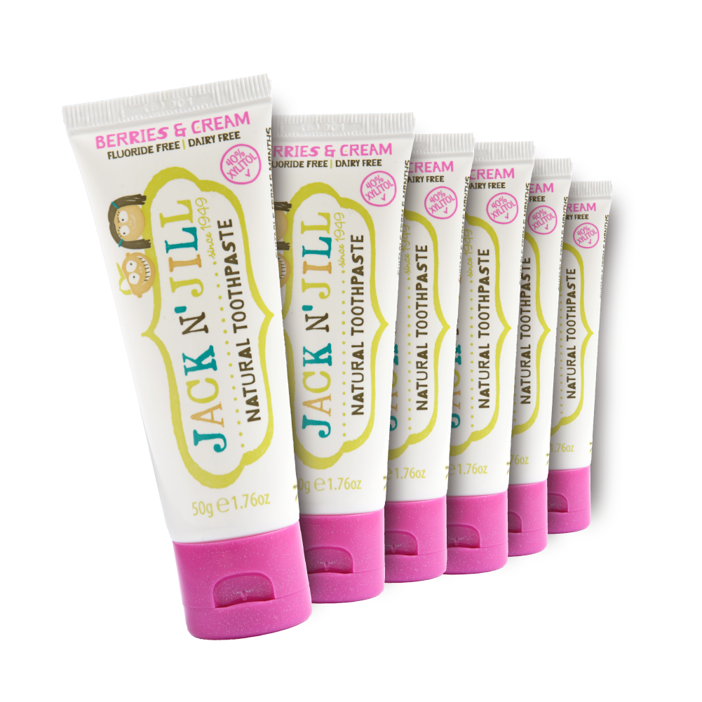 Jack N' Jill Kids - Wholesale Toothpaste - Jack N' Jill Natural Certified Toothpaste Berries & Cream 502