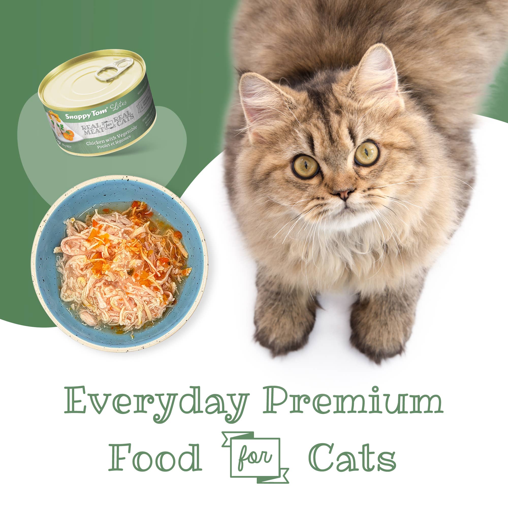 Snappy Tom Pet Supply - Wholesale Pet Food - Cat - Snappy Tom Lites® 3oz - Chicken with Vegetables6