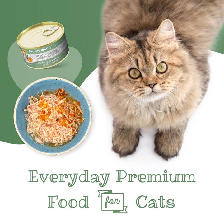 Snappy Tom Pet Supply - Wholesale Pet Food - Cat - Snappy Tom Lites® 3oz - Chicken with Vegetables6
