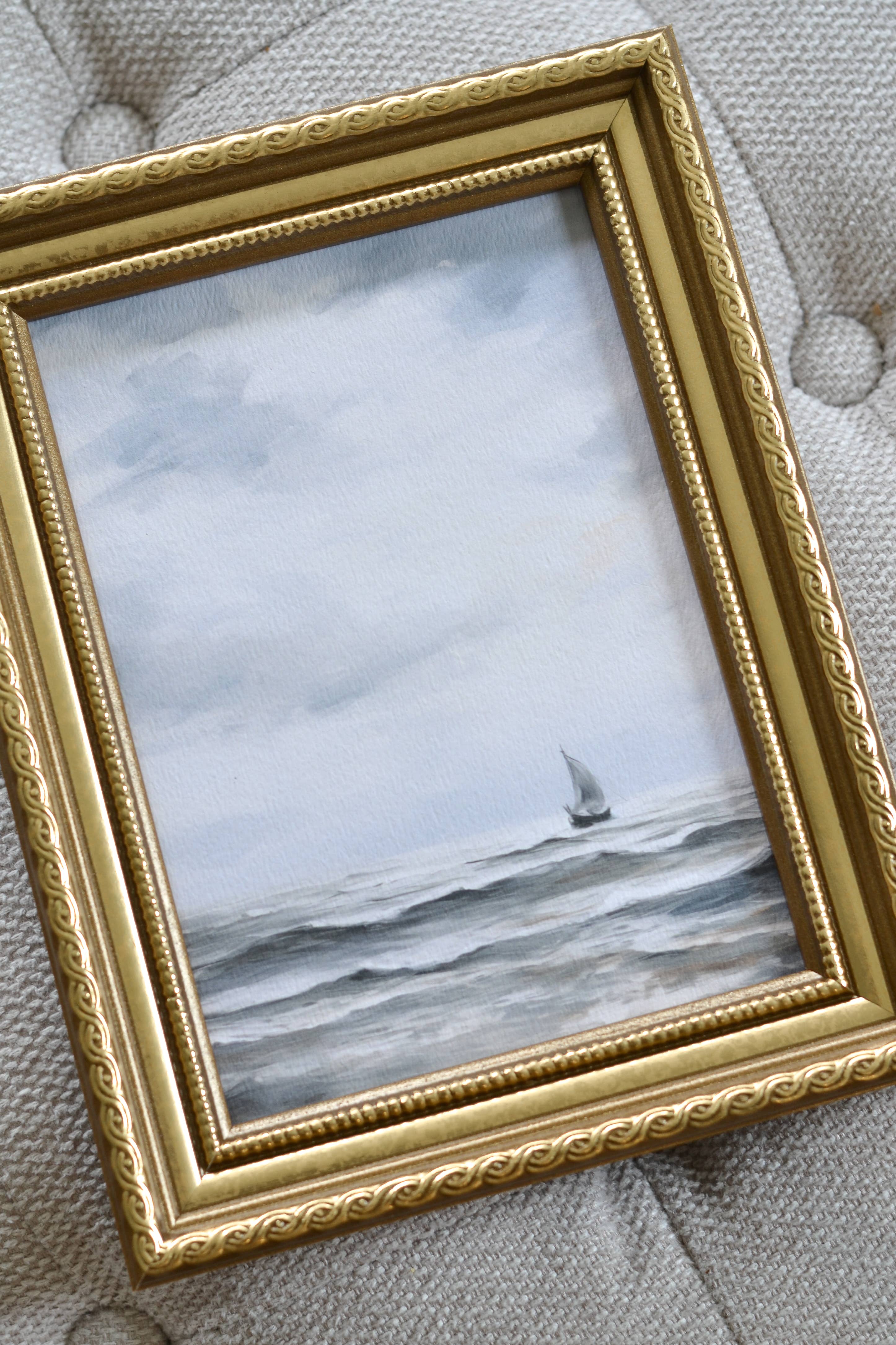 White Gables Home By Aimee Weaver Designs - Wholesale Art Print - Sail Away Artwork1