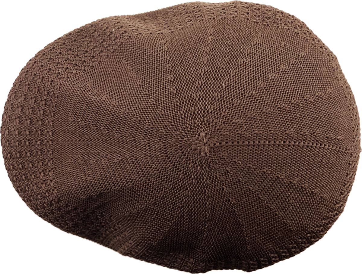 KBETHOS – Großhandel Newsboy Hat/Ballonmütze – Unisex – Mesh Efeu häkeln25