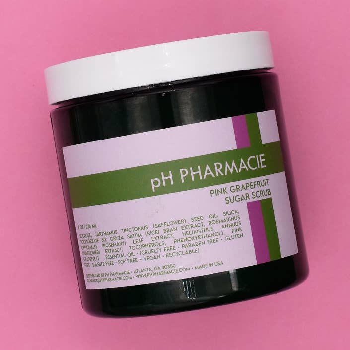 Pink Grapefruit Sugar Scrub for wholesale by pH PHARMACIE