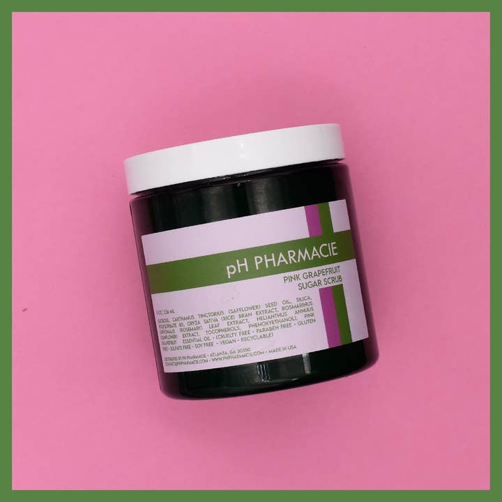 Pink Grapefruit Sugar Scrub for wholesale by pH PHARMACIE
